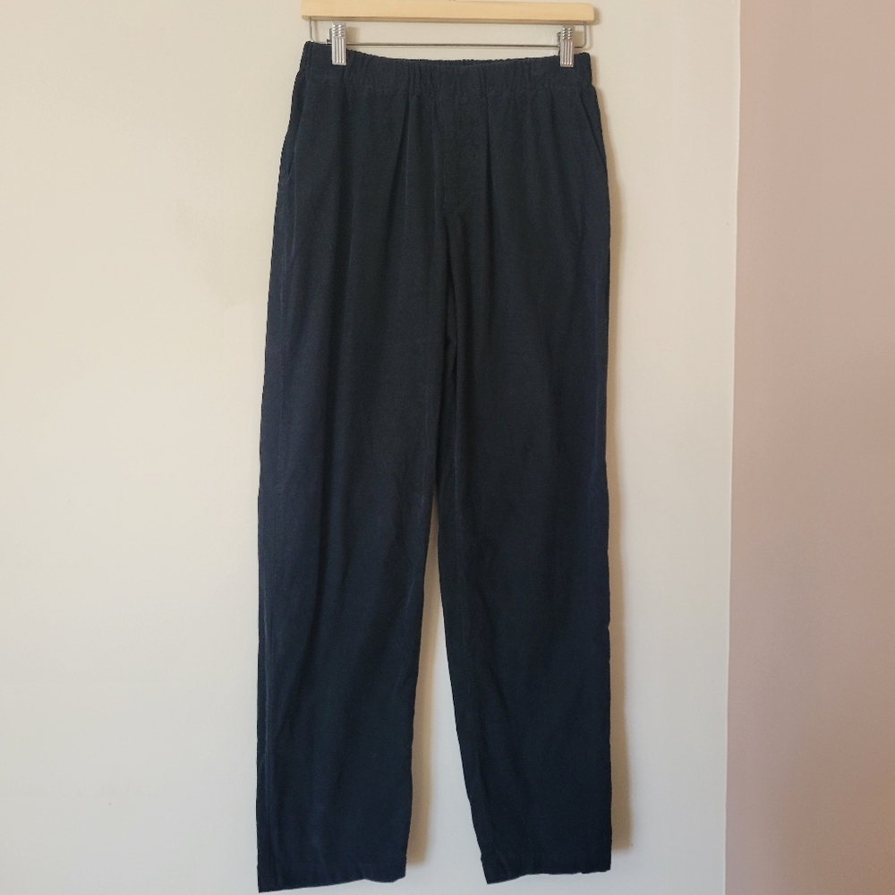 CP Shades Women's Rosie Fine Wale Cotton Corduroy Elastic Waist Pants Medium